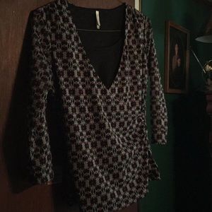 Multi colored blouse